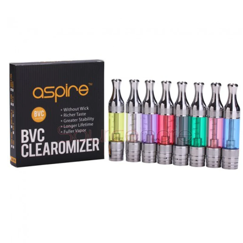 5pcslot Original Aspire ET Tank BVC Clearomizer Electronic Cigarette Atomizer for Vape Pen 01 (4)