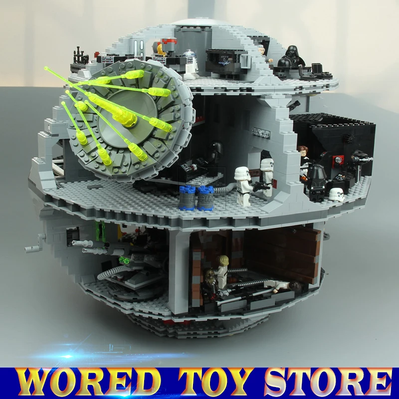 

New Lepin 05063 4016pcs Star Series Wars Death Star Building Block Bricks toys for children Kits Compatible legoed with 75159