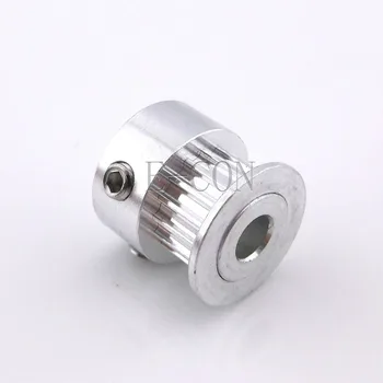 

5pcs/lot GT2 Timing Pulley Bore 6.35mm width 7mm 20 teeth Alumium teeth for width 6mm belt and 3D printer CNC stepper motor
