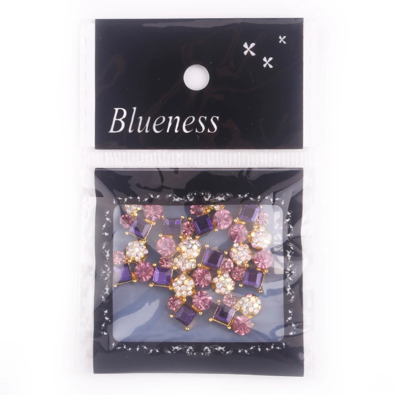 Blueness 10 шт./лот 3D маникюрный дизайн ногтей украшения красочные ювелирные изделия