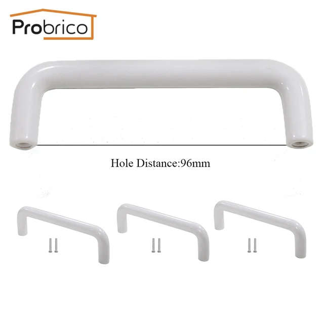 Probrico Kunststoff Küchenschrank Griff Loch zu Loch 96mm 3,8 \ Probrico Kunststoff Küchenschrank Griff Loch zu Loch 96mm 3,8 \