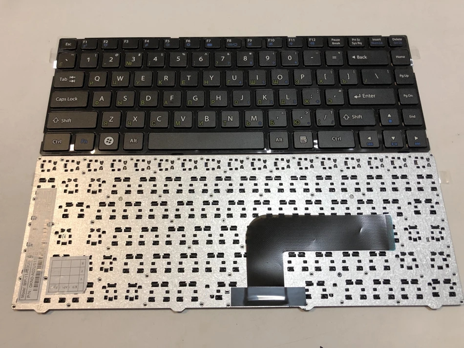  Russia Laptop Keyboard For Pegatron B14Y B34FD DNS (0150931) MP-11P53SU-5281 With frame RU Layout