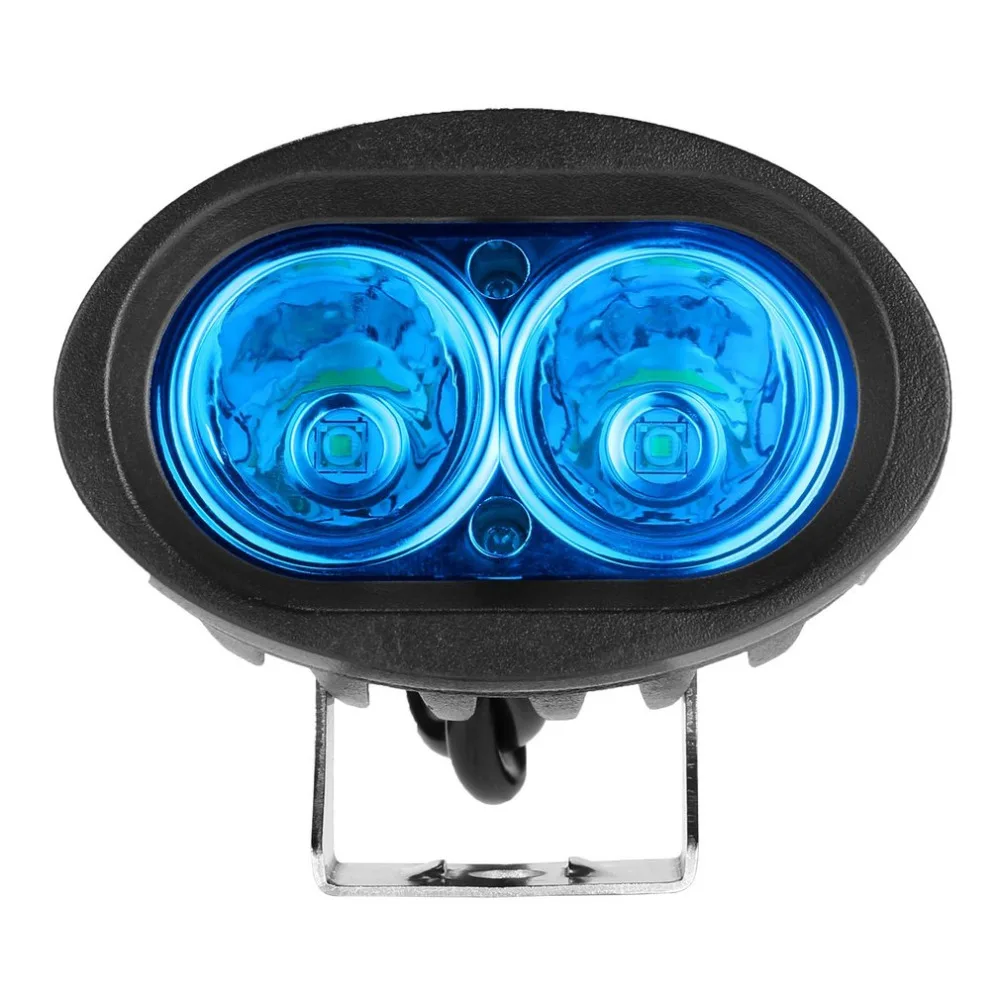 

New 20W Oval Shape Durable Safety Driving Work Light Spot Warning Emergency Work Lamp LED Forklift Light For Truck Industrial