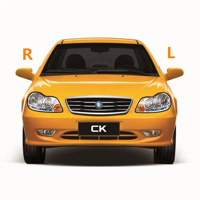 Для Geely CK1 CK 1 2 3, CK2, CK3, автомобильный передний противотуманный светильник