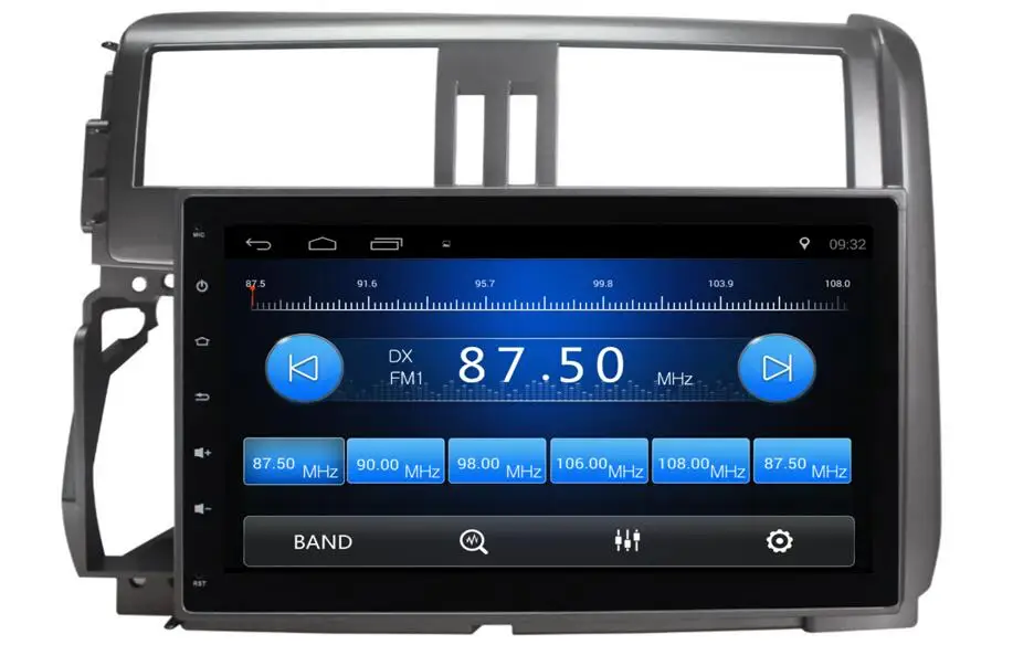Cheap 9"Android 8.1 ! Car DVD PC Multimedia DVD Player GPS Navi Stereo Radio Fit Toyota Land Cruiser Prado 150 Series 2010 -12 2013 1