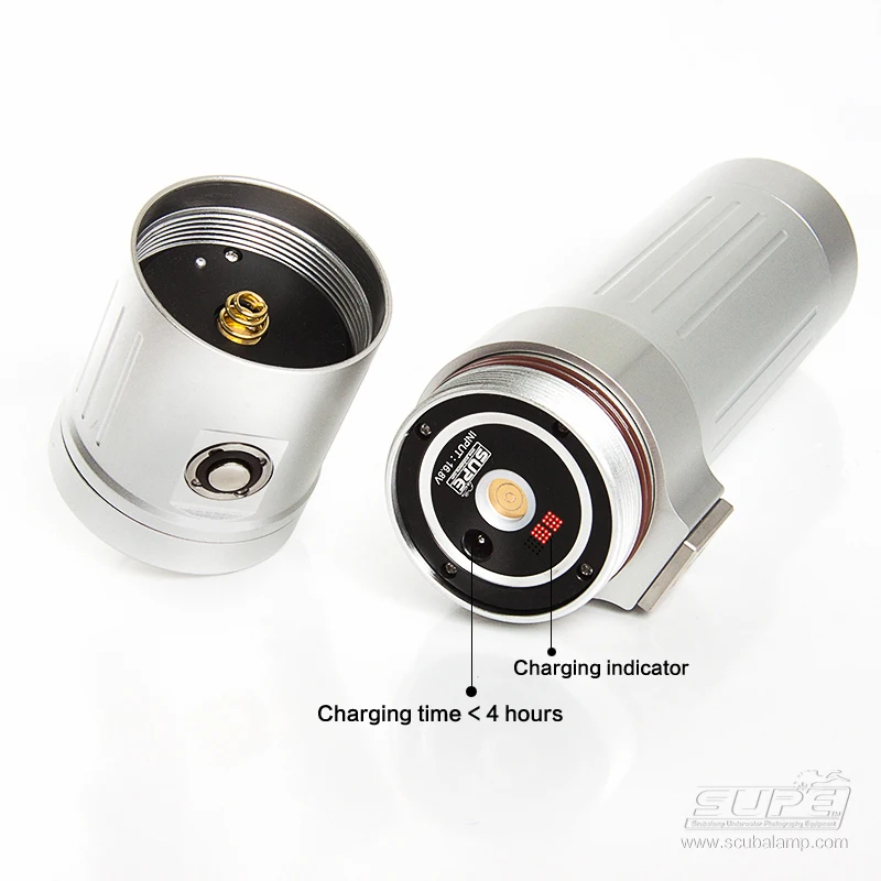 Ângulo de Feixe de Luz de Mergulho Supe Scubalamp Luz Subaquática Foto Vídeo 120 Escurecimento Alto-médio Baixo V6k Pro 12000lum 11 Cheap Luzes subaquáticas