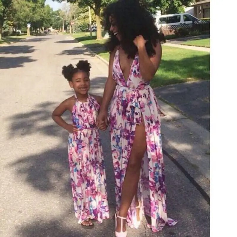 

Last 3pcs Mother And Daughter Dress Dress