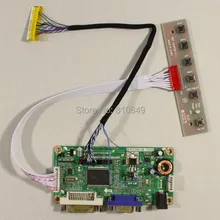 DVI+VGA LCD controller board work for 12.1inch HSD121PHW1 1366*768 lcd panel