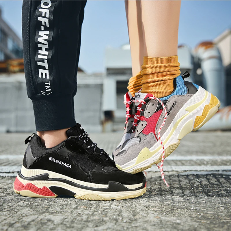 Men-dad-sneakers-casual-Shoes-Air-Mesh-yellow-chunky-Sneakers-Outdoor-Walking-Shoes-Zapatillas-Hombre-Breathable