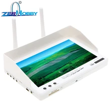 RC732-DVR All-in-one 7in 800*480 HD LCD Monitor FPV Built-In Baterai dan 32CH 5.8G Wireless Diversity Receiver