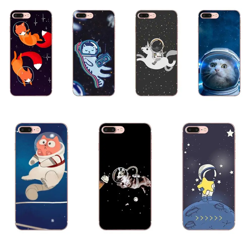 

Cat Astronaut Dog Fox Space Moon Universe For Huawei Honor 4C 5A 5C 5X 6 6A 6X 7 7A 7C 7X 8 8C 8S 9 10 10i 20 20i Lite Pro