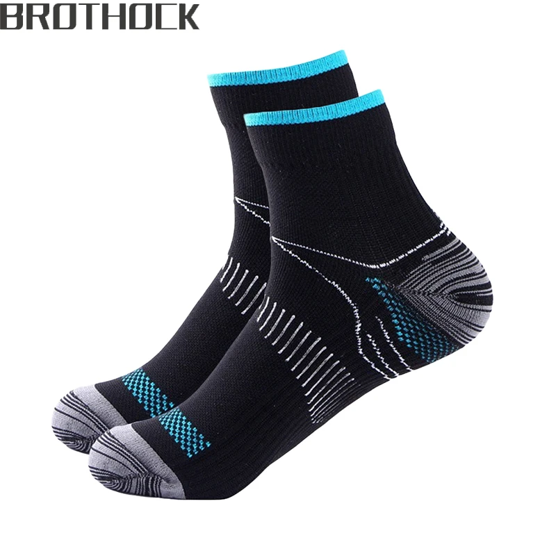 Brothock фасции Компрессионные носки компрессионные носки Пот-абсорбент дезодорант дышащие спортивные брюки спортивные Давление носки