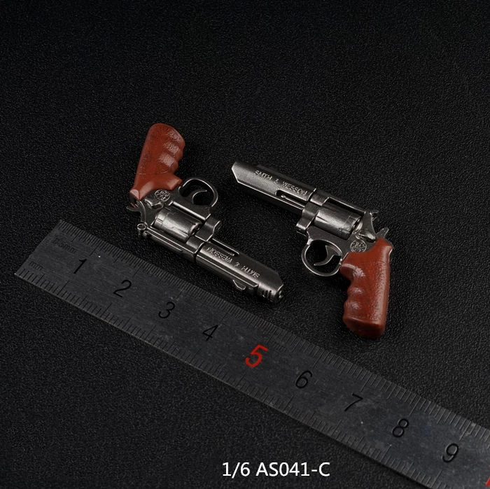 1/6 Scale Solider Figure Scene Accessories M&P Revolver Gun Weapon Model AS041 for 12\ 1/6 Scale Solider Figure Scene Accessories M&P Revolver Gun Weapon Model AS041 for 12\