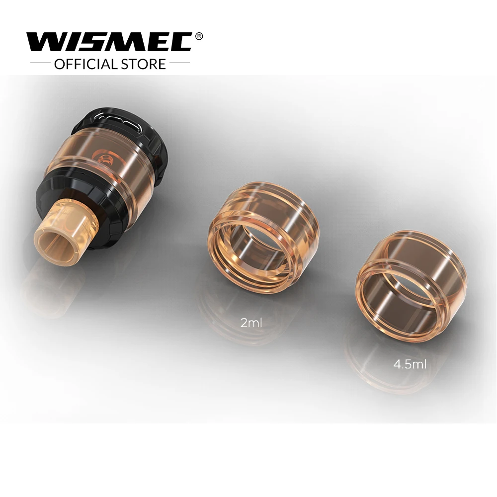  Original Wismec Amor NS Plus Atomizer Tank 4.5ml with WS04 MTL 1.3ohm Head for wismec active kit el