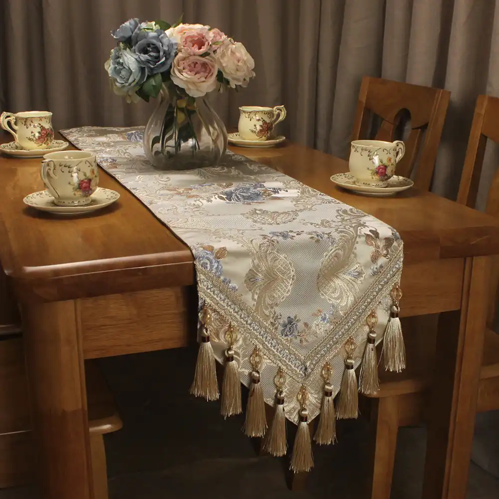 Curcya Clic Vintage Wedding Table Cloth Luxury Jacquard Handmade Formal Dining Covers Home Decoration Custom Size Curcya Clic Vintage Wedding Table Cloth Luxury Jacquard Handmade Formal Dining Covers Home Decoration Custom Size