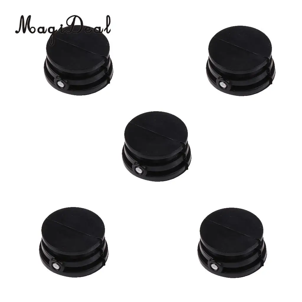 MagiDeal Durable 5Pcs Surfing Leash Plug Surfboard Longboard Leash Cup Plug Repair Kayak Accessory Equipment 25mm 6 Color Choose