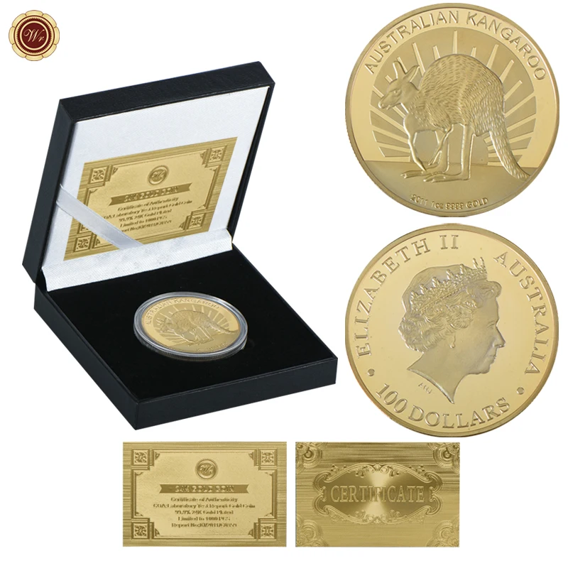 WR Elizabeth II Replica Coins Vintage Home Decor Australia Kangaroo ... WR Elizabeth II Replica Coins Vintage Home Decor Australia Kangaroo ...