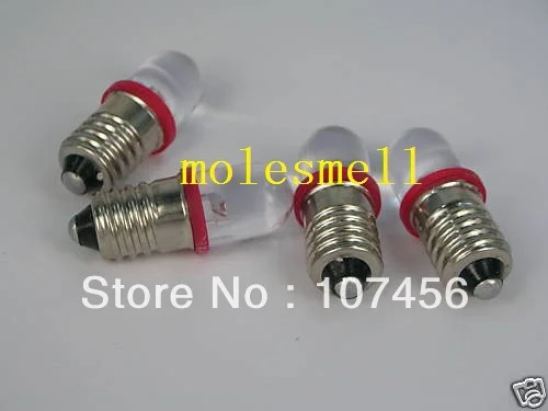 10шт red E10 12 V Led лампа для Лионель 1447