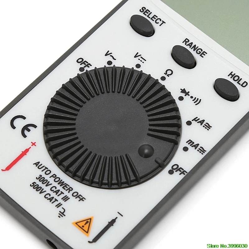 AN101 карманный цифровой мультиметр с подсветкой AC/DC Автоматический портативный измеритель