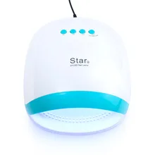 Фирменная Новинка 72 Вт УФ лампа Сушилка для ногтей Pro Star4 УФ светодиодный лампа для сушки гелевых ногтей для быстрой сушки Гель-лак льдинка светильник для машинка для маникюра