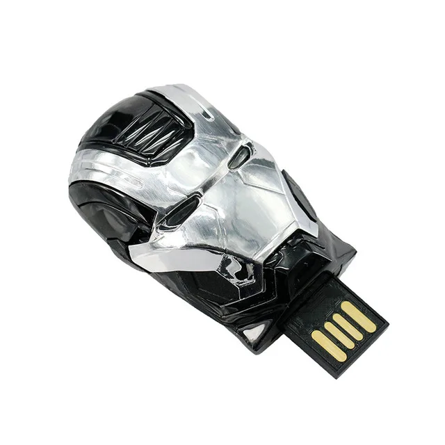Флешка 32 Гб Мстители Железный человек Халк Usb флэш-накопитель 64 Гб 128 ГБ карта флэш-памяти 2,0 накопитель 4g 8G 16G Высокое качество флэш-диск - Цвет: USB 2.0