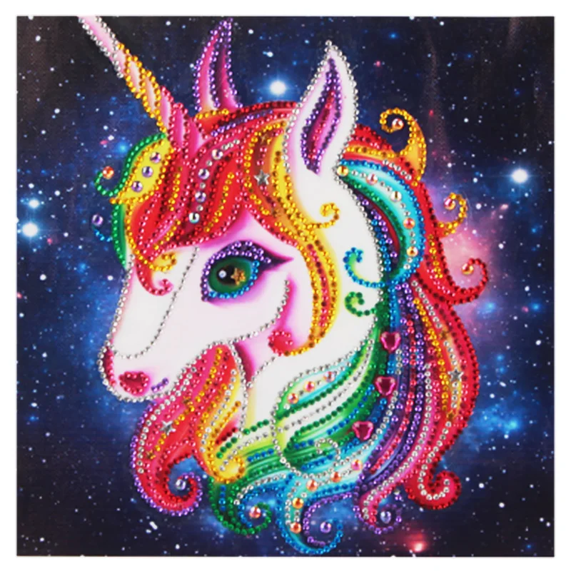 Era,Special Shaped,Diamond Painting,3D,unicorn,animal, Diamond