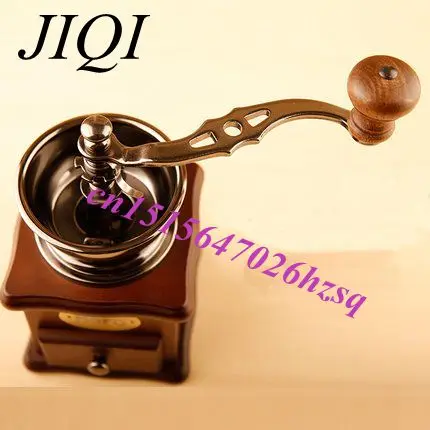 

JIQI coffee grinder Hand Grinder Household Coffee beans Grinding machine Manual coffee machine grinder best gift for coffe lover
