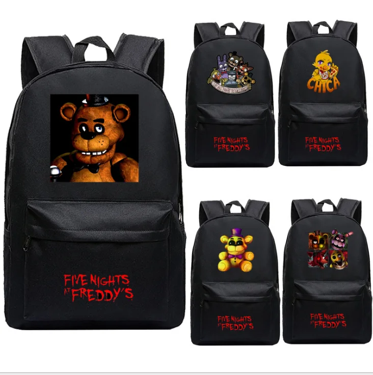 Детские рюкзаки Five Nights At Freddy's, Наплечная Сумка Freddy, детская дорожная сумка, школьная сумка для подростков