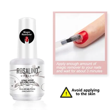 

NEW Burst Magic Nail Polish Remover Professional Easily Quickly None Hurt Your Nails Nail Gel Polish