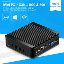Mini PC Windows 10 4G Ram J1900 Quad Core Four Thread Celeron 2.42GHz J1800 with USB 3.0 Desktop Computer 12V