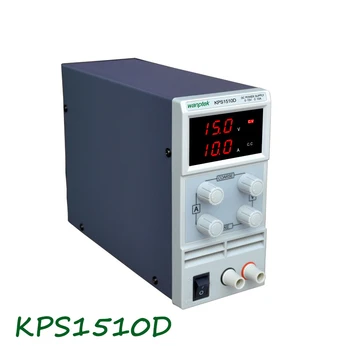 

Wanptek KPS1510D Adjustable Variable Portable Mini DC Switching Power Supply Output 0-15V 0-10A Support AC110-220V