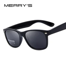 Gafas de sol polarizadas MERRYS para hombre, gafas de sol clásicas Retro con remaches, gafas de sol de diseñador de marca UV400 S683