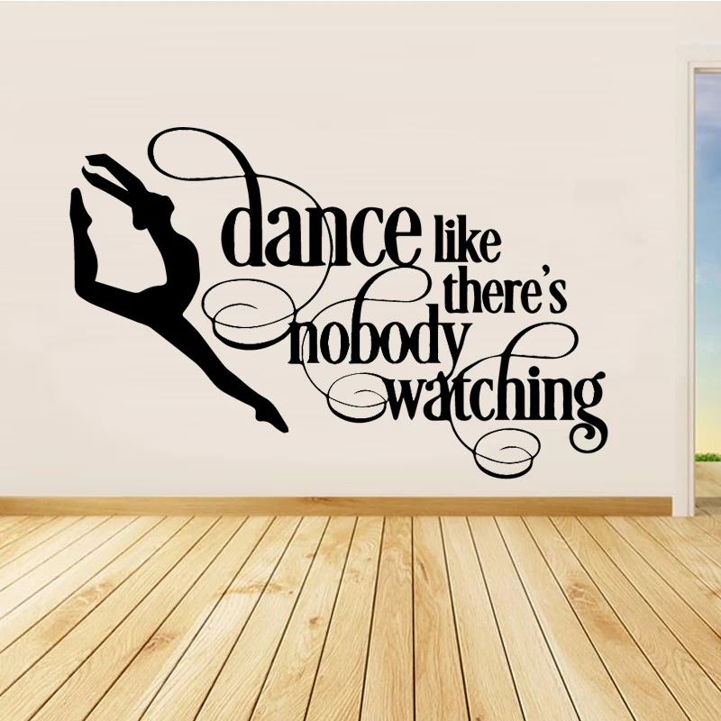

Dance Girl Wall Sticker Home Decoration Accessories Self Adhesive Wall Stickers for Living Room Bedroom DIY Vinyl Wall Art Decal