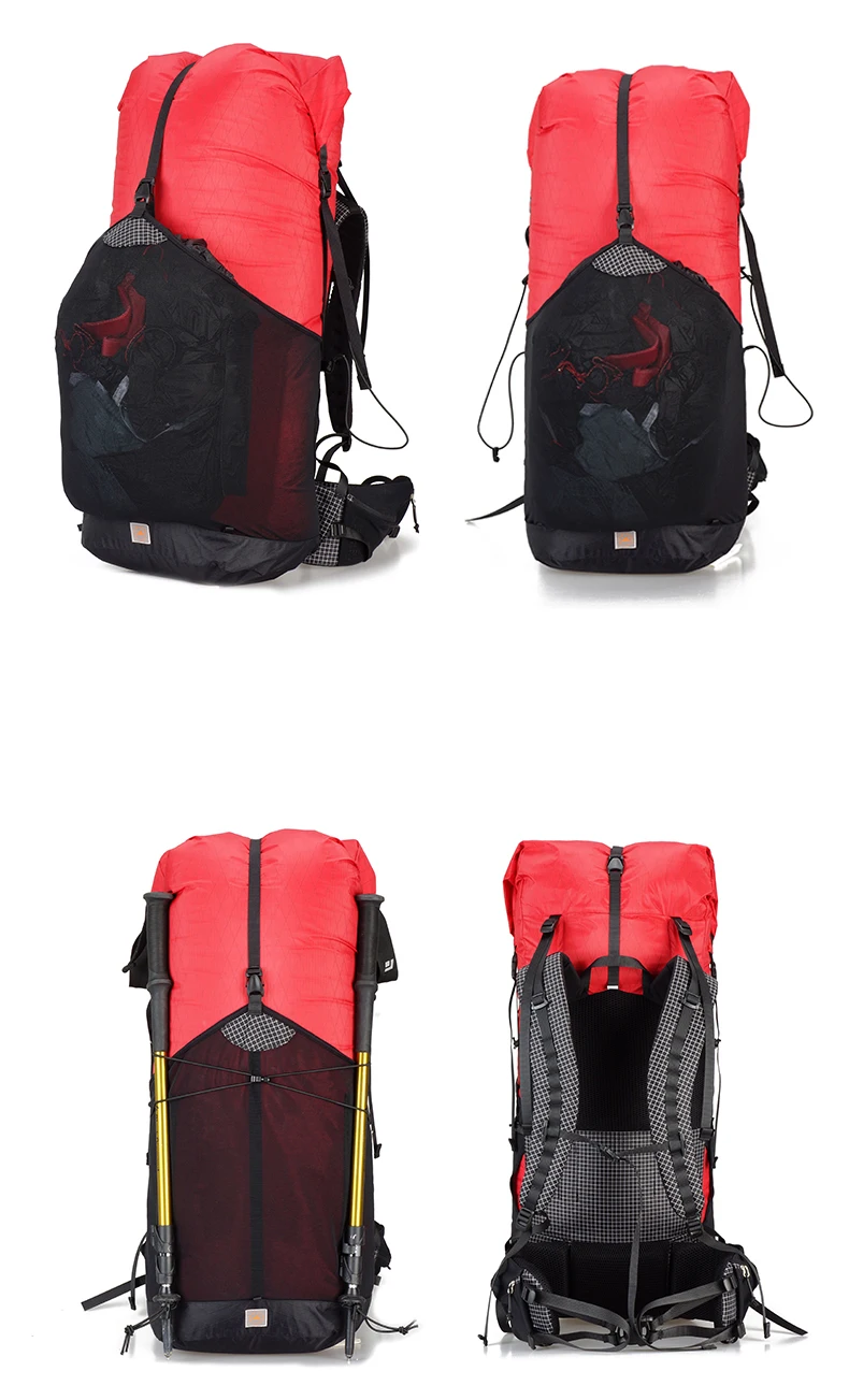 3F UL GEAR 55L XPAC UL рюкзак для скалолазания на открытом воздухе Ультралегкая рама меньше пакетов сумки легкие прочные дорожные походные рюкзаки