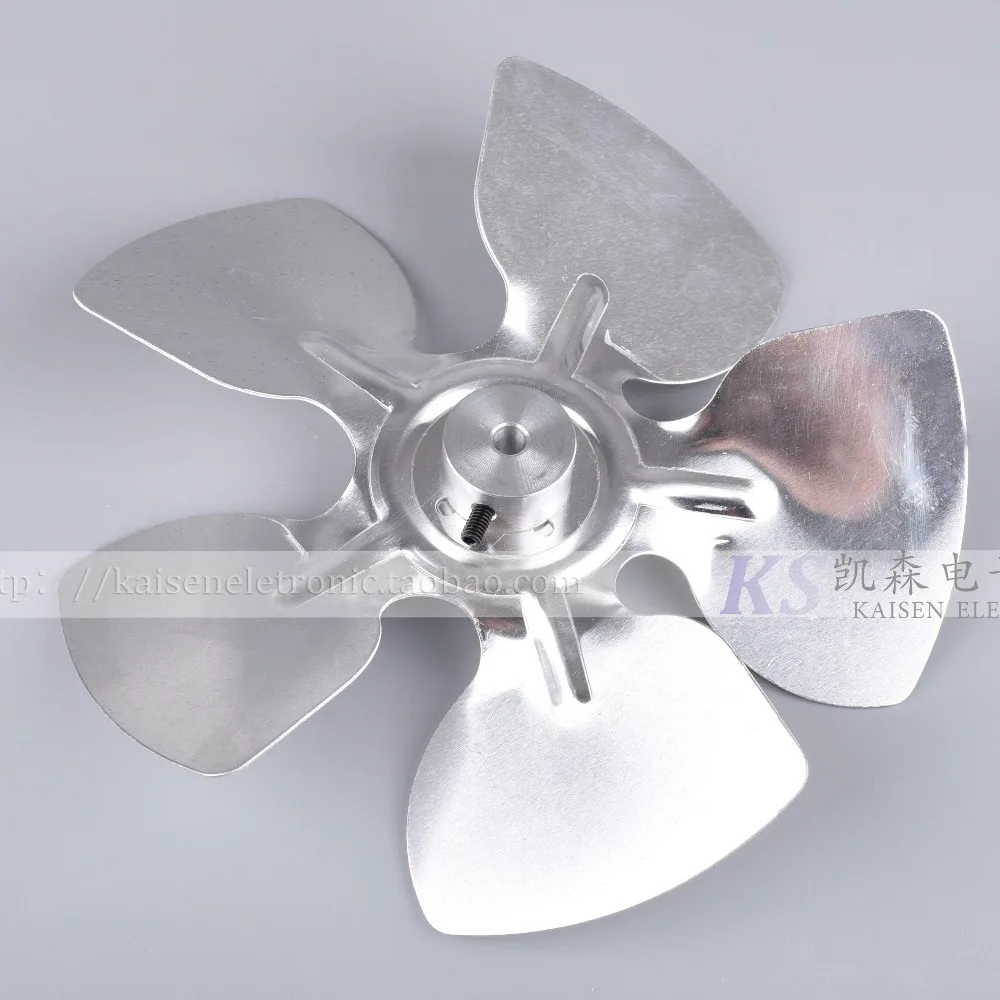 

Diameter 170mm*37mm Five-leaf bushing High temperature resistant Aluminum alloy Oven motor/fan Axial fan blade