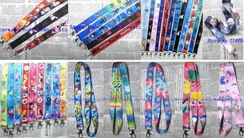 

50 pcs / lot cartoon mxi different designs Necklace Strap Lanyards Cell Phone PDA Key ID Strap Charms L-10