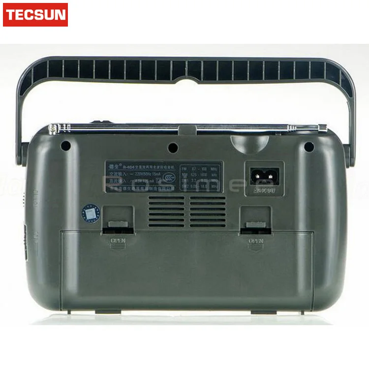 TECSUN R-404 высокая чувствительность FM радио mw и SW ресивер FM-WM SW1 SW2 всех диапазонов со встроенным Динамик Портативный радио