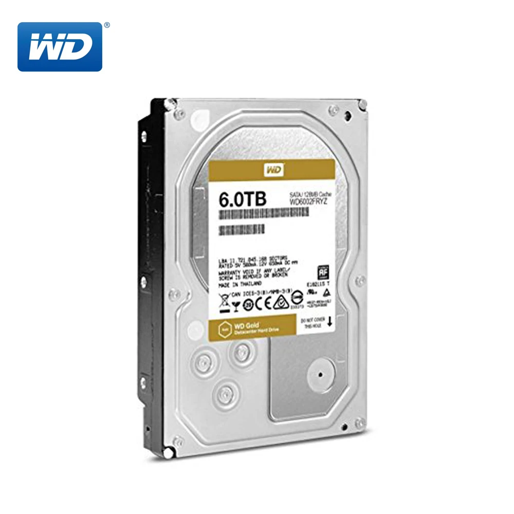 Western Digital Gold NAS Hard 2TB 4TB 6TB 8TB