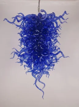 Cheap Art Glass Chihuly Style Chandeliers Custom Made Pendant Lamps Hand Blown Lights Murano Glass Pendant Lights For Bedroom Decor