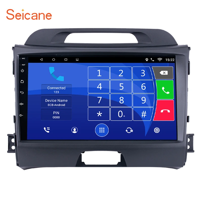 

Seicane 9 inch Android 8.1/7.1 HD Touchscreen Car Radio GPS Multimedia Player For KIA Sportage 2010 2011 2012 2013 2014 2015