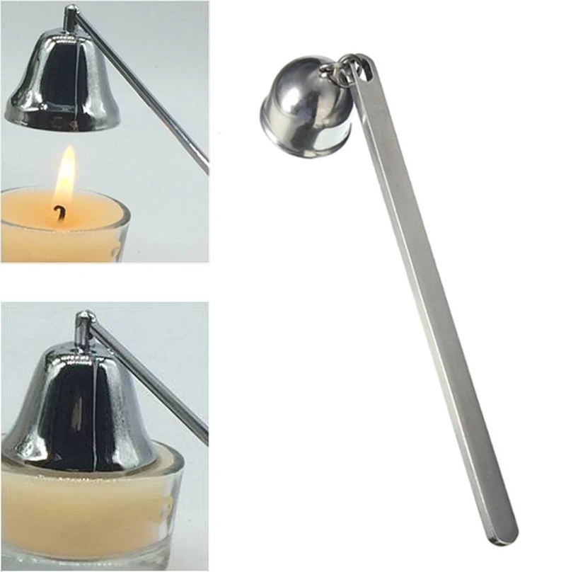 20CM(7.9'') Stainless Steel Candle Snuffer Wick Dipper Oil Lamp Trim