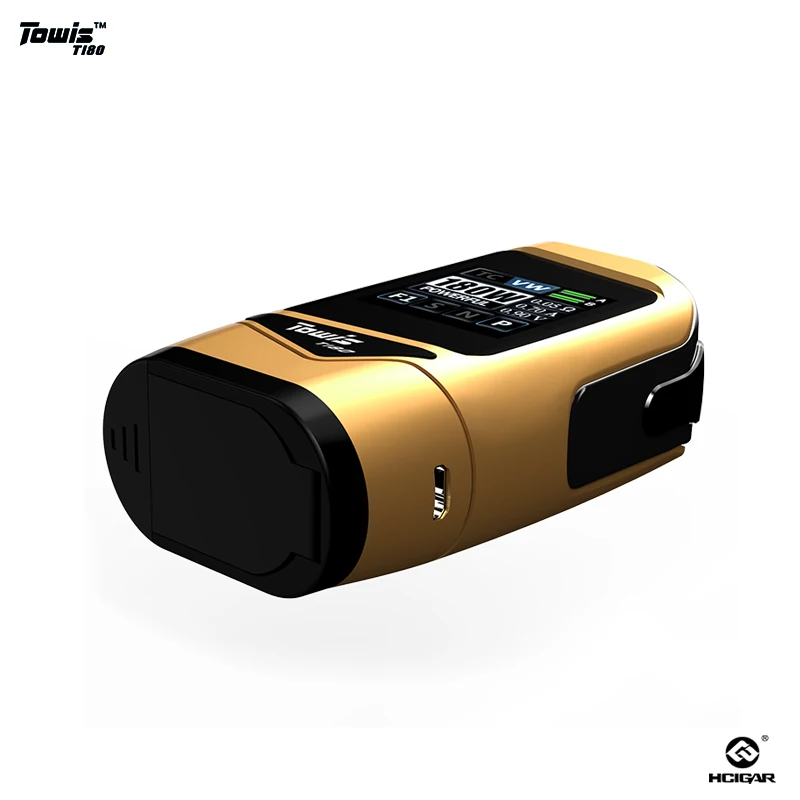 2 шт./лот оригинал Hcigar Towis T180 электронная сигарета сенсорный экран коробка мод с