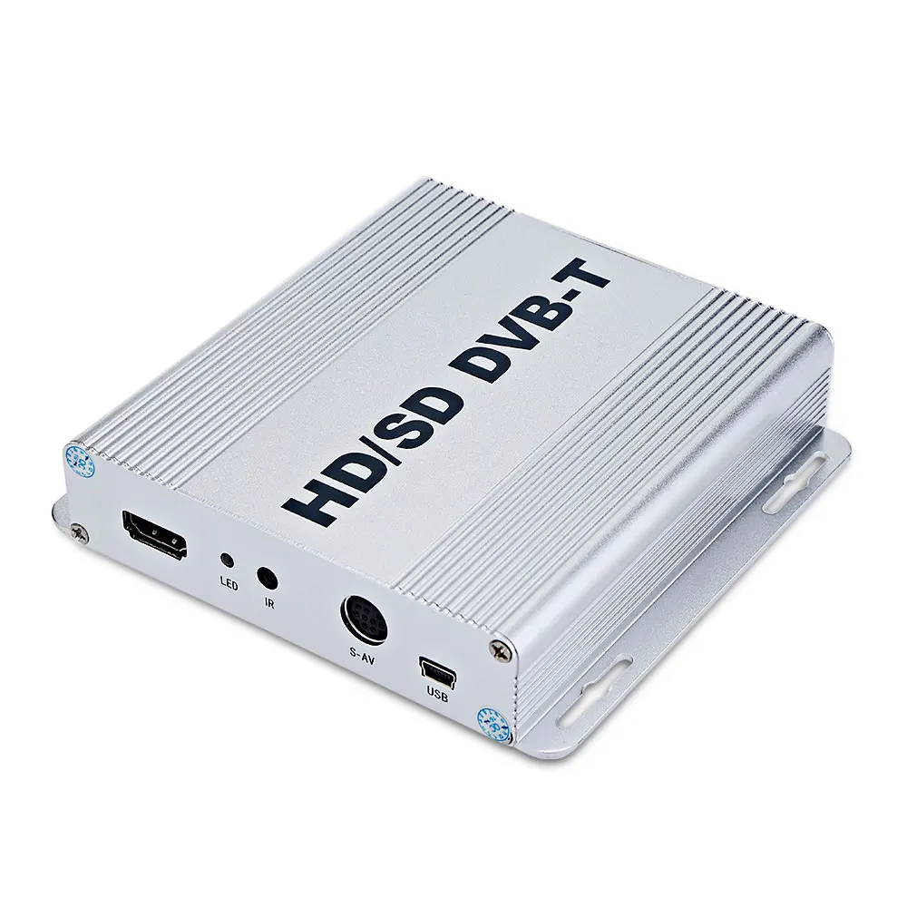 Promotion Universal Car DVB T Digital TV Receiver USB 2.0 Dual Tuners