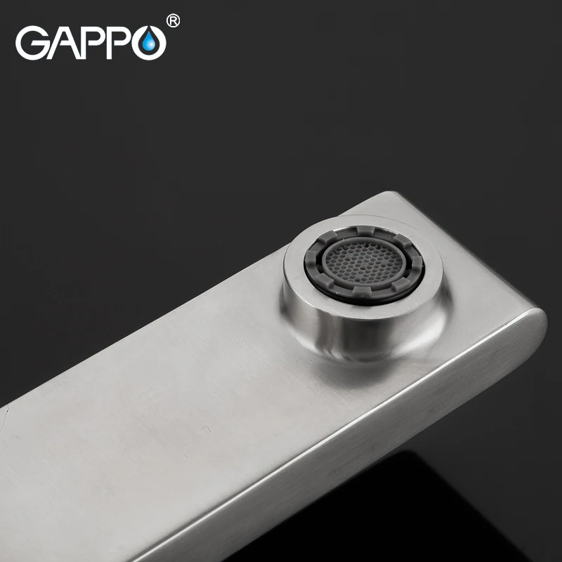 Günstige GAPPO becken wasserhahn wasser mischbatterie Becken waschbecken Armaturen bad edelstahl wasserhahn wasserfall wc becken tap G1099 20