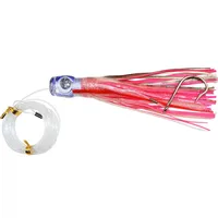2 pcs resin head skirt Trolling Fishing Lures Skirted Big Game Marlin Tuna lure Free shipping 8 Inch