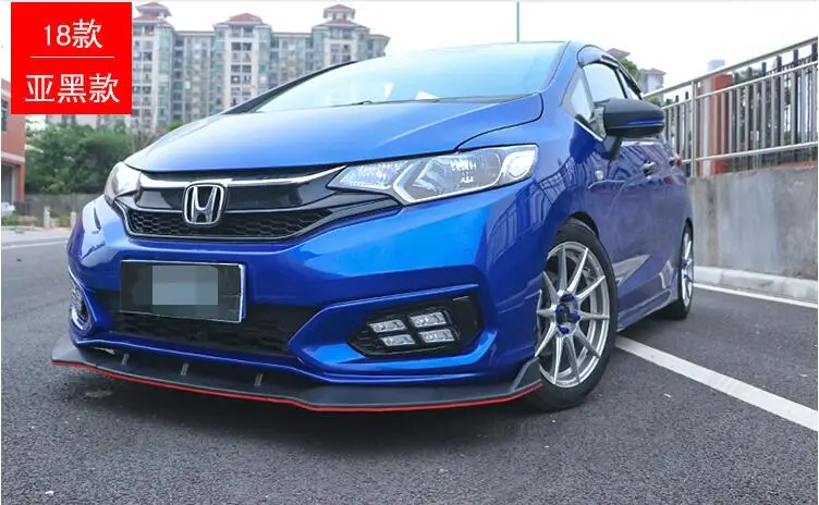 Для Honda FIT JAZZ обвес спойлер- для Honda FIT ABS задний спойлер передний бампер диффузор защитные бамперы