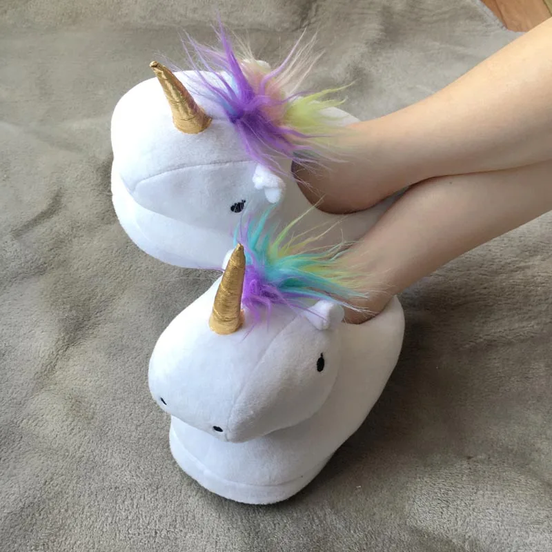 Unicorn Glowing Soft Toy And Slippers 38 6