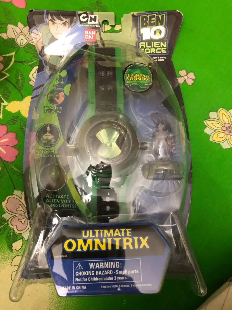 2 типа Ben 10 Ultimate Omnitrix часы стиль Япония прожектор часы игрушки для детей мальчиков и девочек