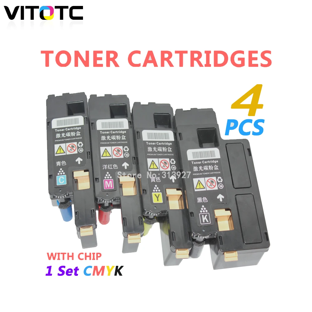 Buy 4X Toner Cartridges For Dell 1660 C1660 C1660W