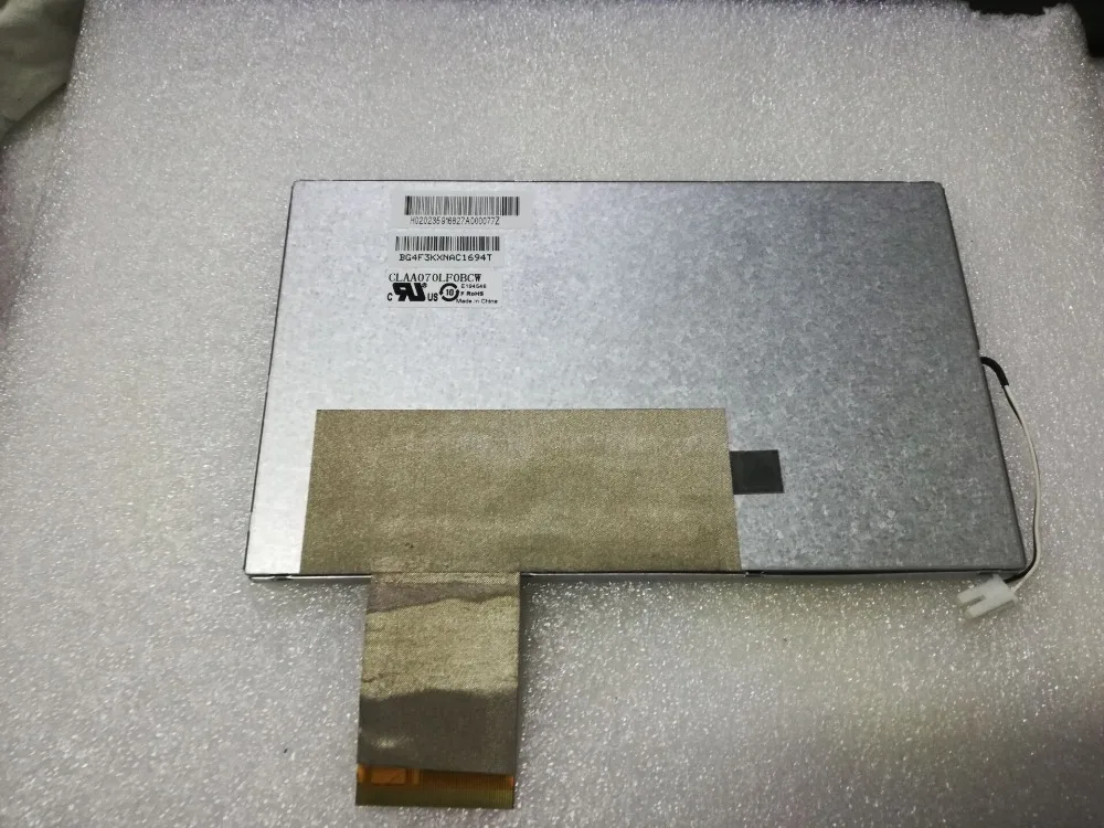 

100% тестирование CLAA070LF0BCW оригинальный класс A + 7,0 дюйма a-Si TFT-ЖК-панель один год гарантии